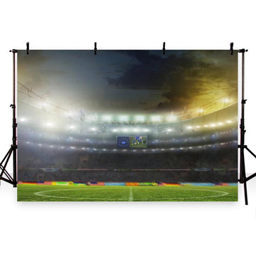 Soccer Backdrop Green Backdrop G-257
